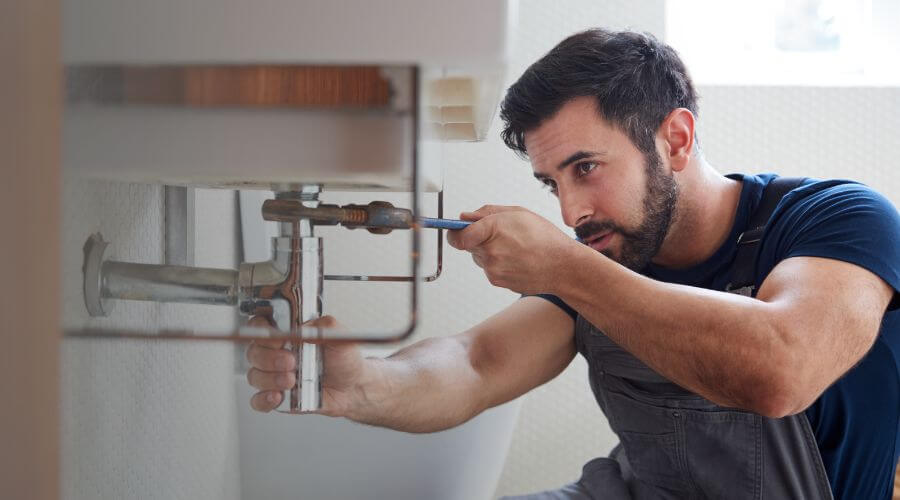 Water heater installation in Exeter, RI